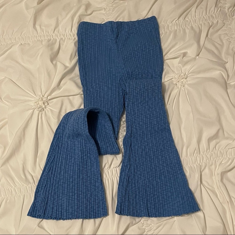 Urban Outfitters ribbed flared pants